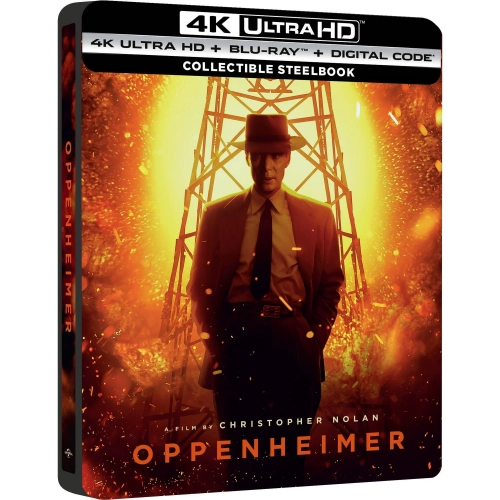 Oppenheimer [Steelbook] [4K Ultra HD + Blu-ray] Variant Cover
