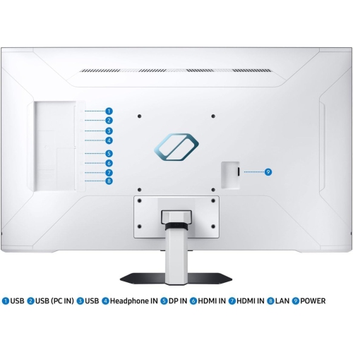 Moniteur de jeu intelligent AMD FreeSync Premium Pro mini UHD 4K Odyssey Neo G7 1 ms de 43 po de SAMSUNG avec HDR600 - Noir LS43CG700NNXZA