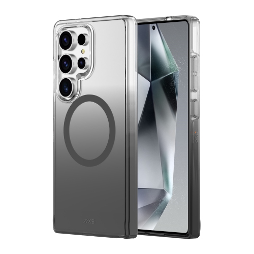 AXS Crystal Shield D3O® MagSafe Compatible Case made with recycled materials for Samsung Galaxy S25 Ultra | Smoke Gradient