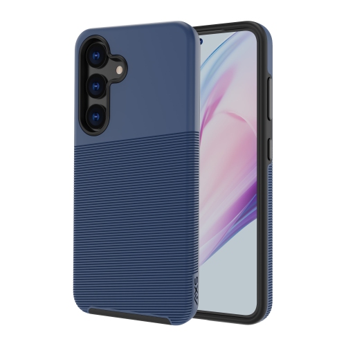 AXS PROTECH Plus Étui élégant double couche anti-choc pour Samsung Galaxy S25+ | Bleu Astral