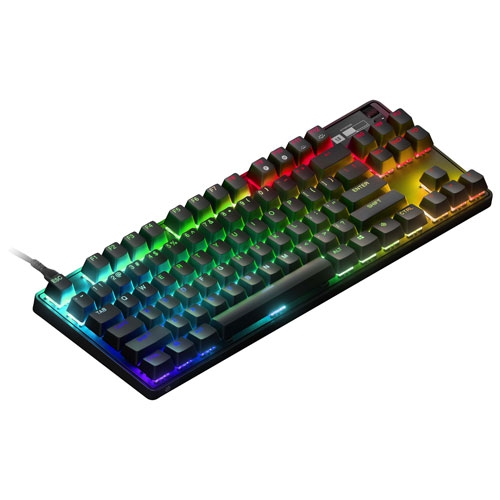 Refurbished SteelSeries Apex Pro TKL Backlit Mechanical Ergonomic Gaming Keyboard 64856