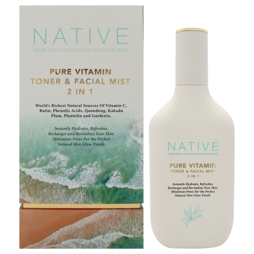 KLARA  Native Pure Vitamin Toner And Facial Mist By for Women - 3.4 OZ Mist
