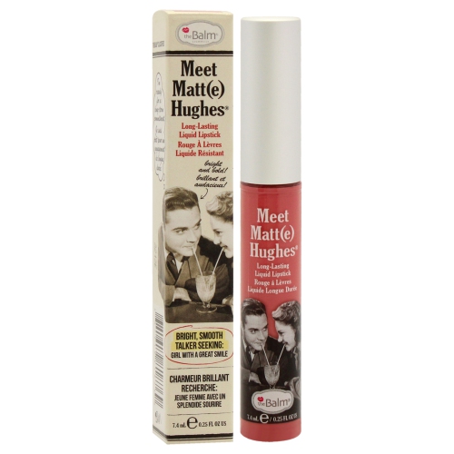 Meet Matte Hughes Long Lasting Liquid Lipstick - Genuine by the Balm for Women - 0.25 oz Lipstick