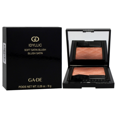 Idyllic Soft Satin Blush Powder - 26 Honey Bronze by GA-DE for Women - 0.28 oz Blush