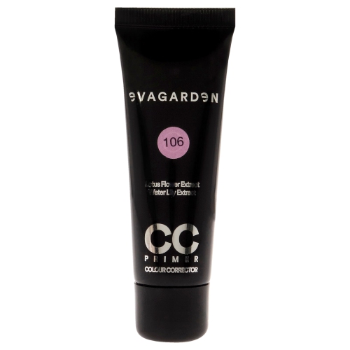 CC Primer - 106 Lillac by Evagarden for Women - 1.01 oz Primer