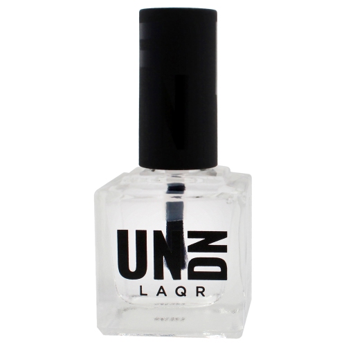 Vegan Nail Polish - 0101 Gloss Top and Bottom Coat by UNDN for Women - 0.5 oz Nail Polish