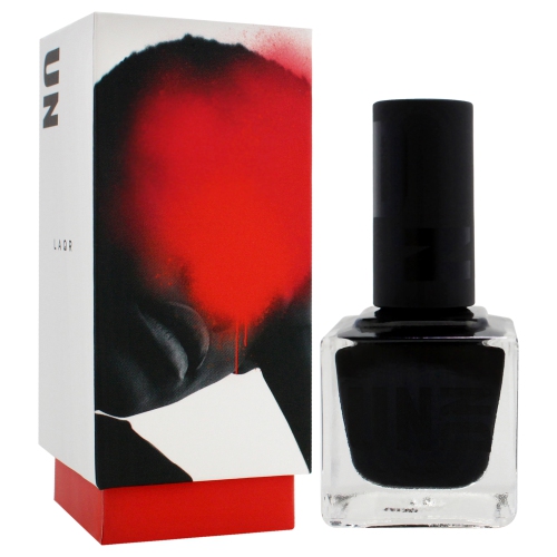 Vegan Nail Polish -101 Black by UNDN for Women - 0.5 oz Nail Polish
