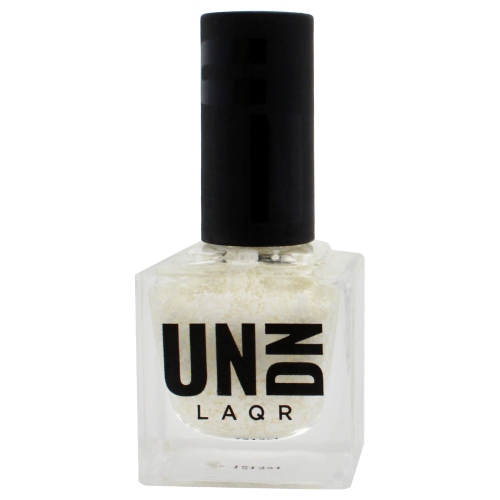 Vegan Nail Polish - 0202 White Splatter by UNDN for Women - 0.5 oz Nail Polish