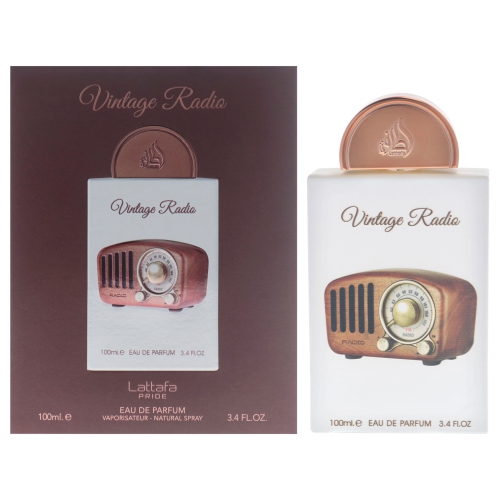Image 1 of 3.. Vintage Radio by Lattafa for Unisex - 3.4 oz EDP Spray