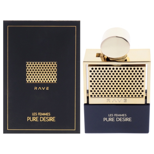 Rave Pure Desire Gold by Lattafa for Women - 3.4 oz EDP Spray