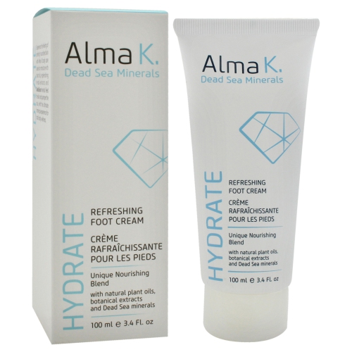 Refreshing Foot Cream by Alma K for Women - 3.4 oz Cream