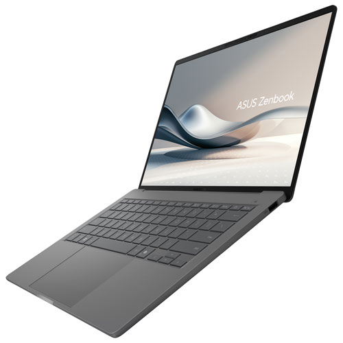 Portable Zenbook A14 14 po Copilot+ d'ASUS - Gris Islande
