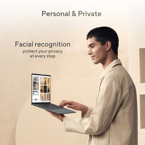 Portable Zenbook A14 14 po Copilot+ d'ASUS - Gris Islande