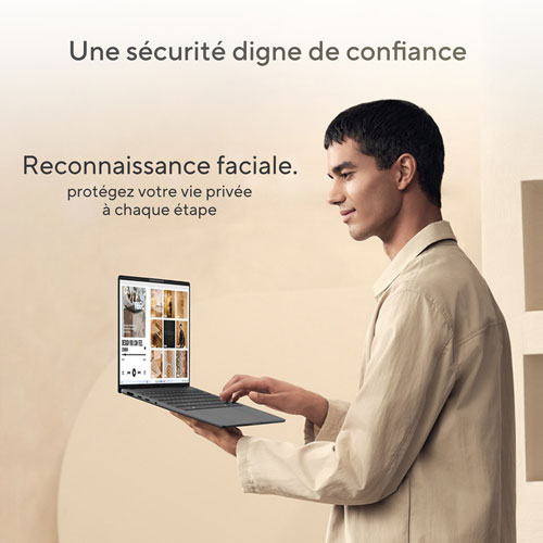 Portable Zenbook A14 14 po Copilot+ d'ASUS - Gris Islande