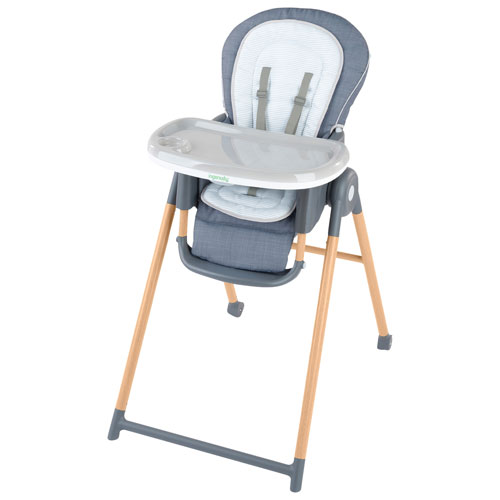 Ingenuity Proper Positioner Deluxe 7-in-1 High Chair with Tray - Chambray