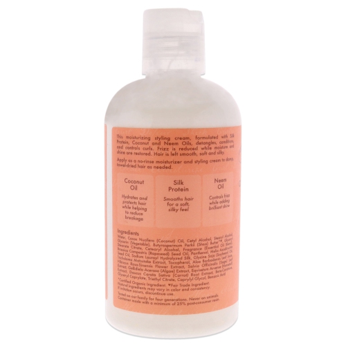 Coconut Hibiscus Curl Style Milk by Shea Moisture for Unisex - 8 oz Cream