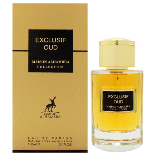 MAISON ALHAMBRA  Exclusif Oud By for Unisex - 3.4 OZ Edp Spray