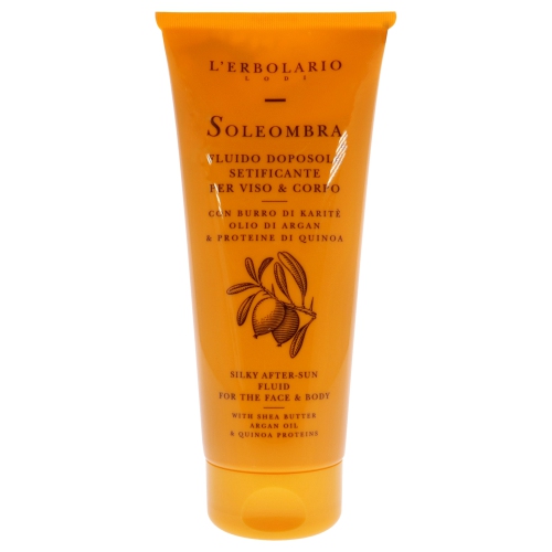 Soleombra Silky After-Sun Fluid by LErbolario for Unisex - 6.7 oz Fluid