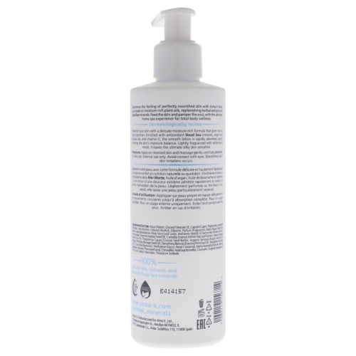 Moisturizing Body Lotion by Alma K for Women - 8.4 oz Body Lotion