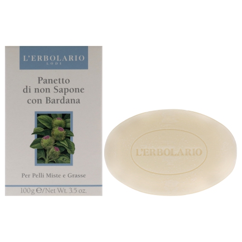 LERBOLARIO  Bar Soap - Burdock By for Unisex - 3.5 OZ Soap
