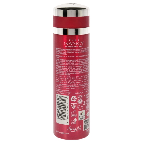 Pink Nancy by Sapil for Women - 6.76 oz Deodorant Spray