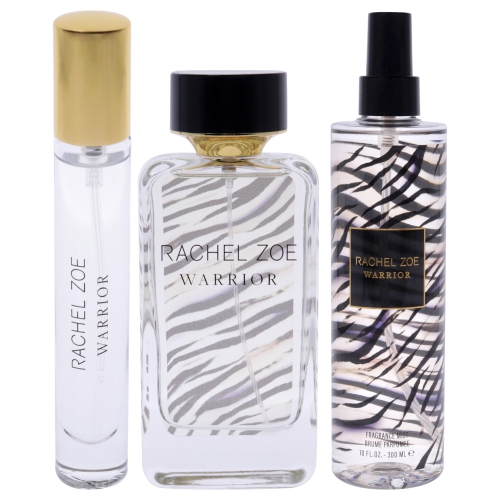 Warrior 2023 by Rachel Zoe for Women - 3 Pc Gift Set 3.4oz EDP Spray, 0.34oz EDP Spray, 10oz Fragrance Mist