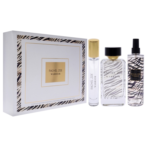Warrior 2023 by Rachel Zoe for Women - 3 Pc Gift Set 3.4oz EDP Spray, 0.34oz EDP Spray, 10oz Fragrance Mist