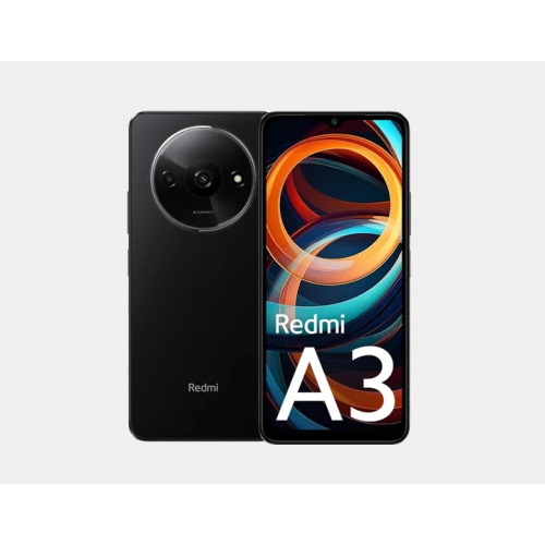 Xiaomi Redmi A3 4G 64&nbsp;Go ROM 3&nbsp;Go RAM GSM double SIM déverrouillé - Noir