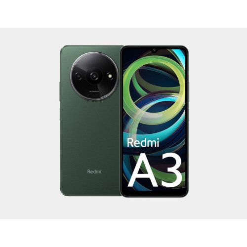 Xiaomi Redmi A3 4G 64GB ROM 3GB RAM Dual SIM GSM Unlocked - Green