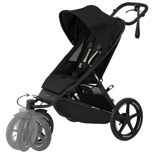Cybex AVI Spin Jogging Stroller - Moon Black