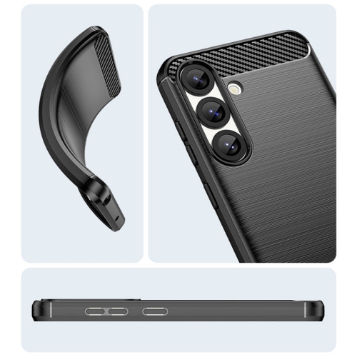 Étui en métal brossé bleu marine de PANDACO pour Galaxy S25 de Samsung