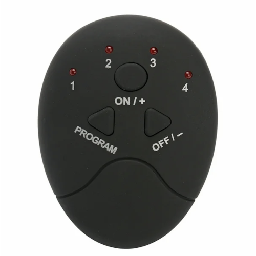 Télécommande EMS Lifestyle de Stimula + 4 tampons en gel pour ABS électronique EMS Tactical ABS, bras pour fesses, cuisses et muscles de la hanche