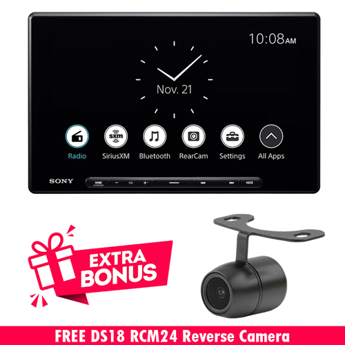 Récepteur multimédia numérique de 10 1&nbsp;po XAV-AX8500 de Sony avec appareil photo réversible DS18 RCM24 gratuit