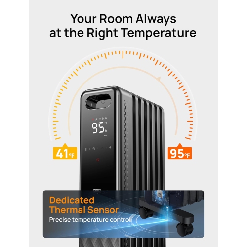 Dreo Radiator Heater Space Gray 2023 Version