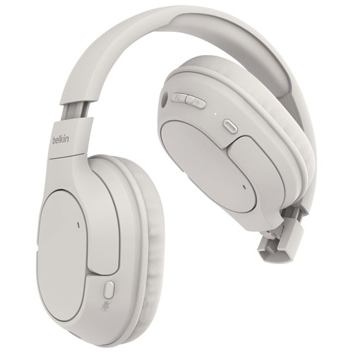 Casque d'écoute 100 % sans fil à isolation sonore SoundForm Surround de Belkin