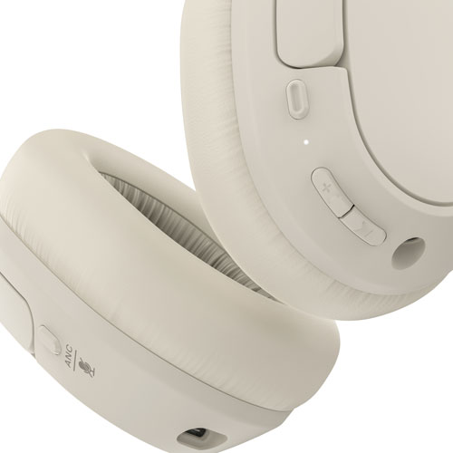 Belkin SoundForm Isolate Over-Ear Noise Cancelling True Wireless Headphones - Sand