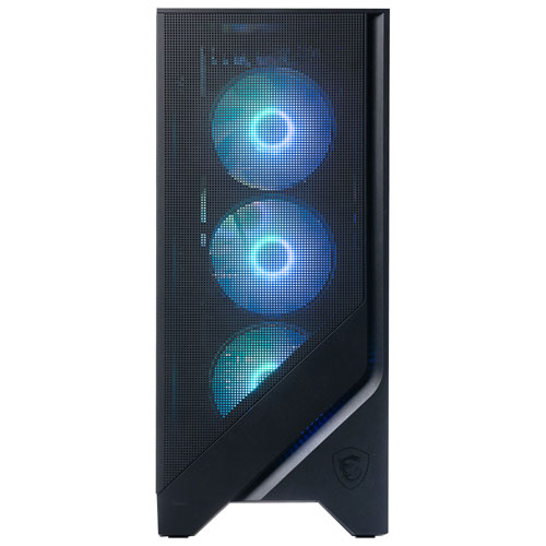 Refurbished MSI Codex R2 Gaming Desktop, 32GB DDR5, 1TB m.2 NVMe SSD | Intel Core i5-14400F, Geforce RTX 4060Ti, Windows 11, Black