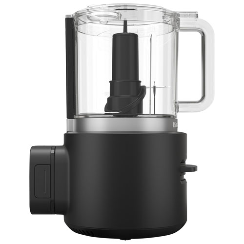 KitchenAid Go Cordless Food Chopper with Battery - 5 Cup - Black Matte