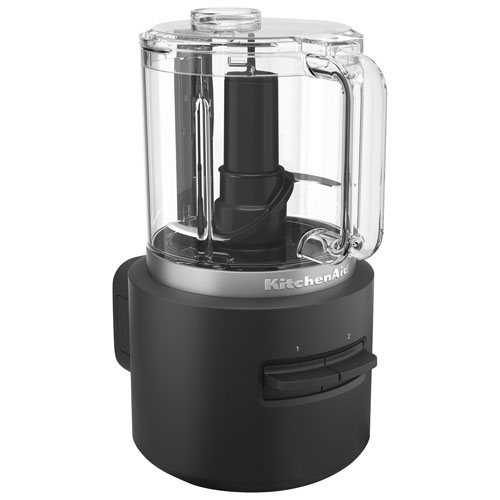 KitchenAid Go Cordless Food Chopper with Battery - 5 Cup - Black Matte