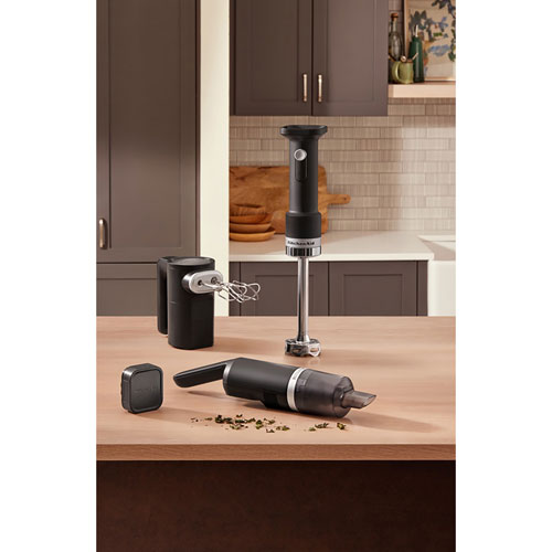 KitchenAid Go Hand Mixer with Battery- Black Matte