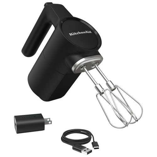 Mélangeur à main KitchenAid Go (sans batterie) - Noir mat