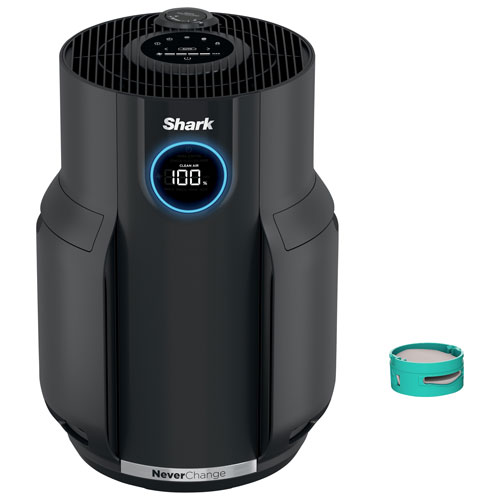 Shark NeverChange Air Purifier with HEPA Filter - Black