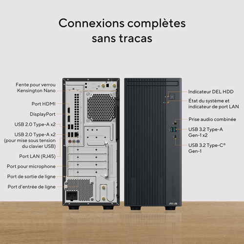 Ordinateur V500 Mini Tower d'ASUS