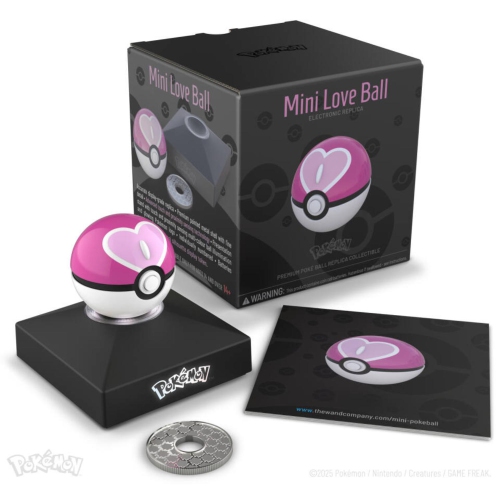 Réplique de mini Poké Ball de Pokémon en métal moulé sous pression