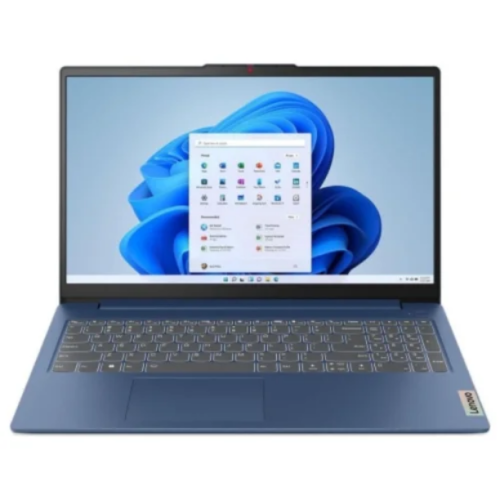 Refurbished - Lenovo IdeaPad Slim 3 15.6" FHD Touch Screen Laptop, AMD Ryzen 7-7730U, 8GB RAM, 512GB SSD, Abyss Blue, AMD, Wi-Fi 6 , Bluetooth