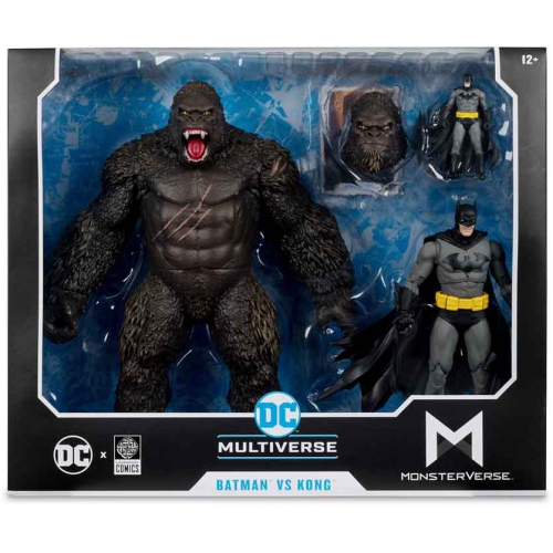DC Multiverse Justice League vs. Godzilla vs. Kong 7 Inch Action Figure - Batman vs. Kong