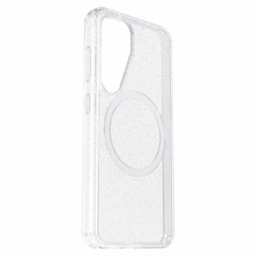 OtterBox Symmetry Clear Case w/Magnets | Made for Galaxy S25 | Stardust with Blue Tint