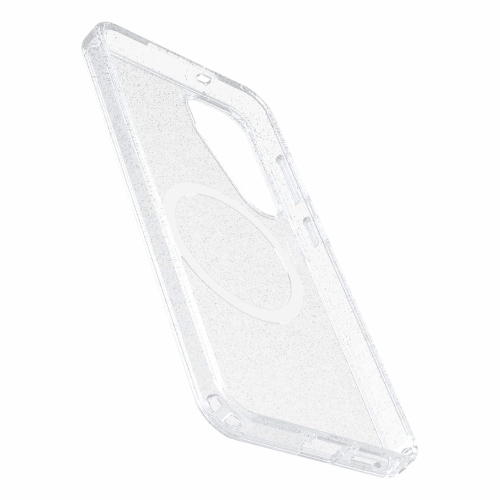 OtterBox Symmetry Clear Case w/Magnets | Made for Galaxy S25+ | Stardust with Blue Tint
