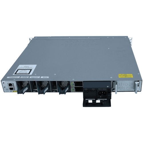 REFURBISHED GOOD Cisco WS-C3850-48PW-S 48 port UPOE switch W built-in wireless capable.