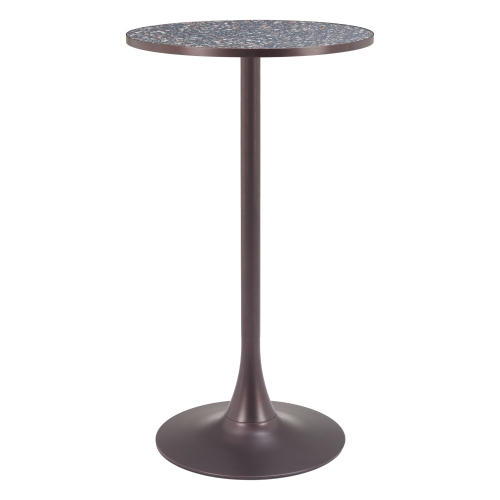Bite Bar Table Black & Bronze
